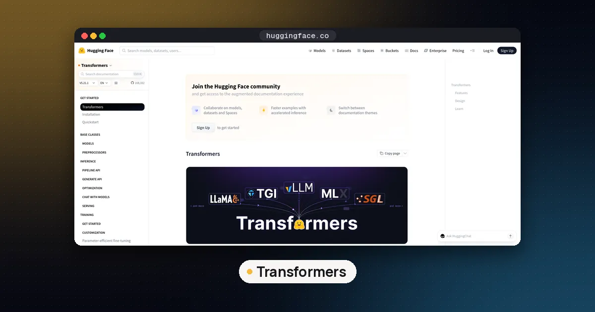 Screenshots of Transformers